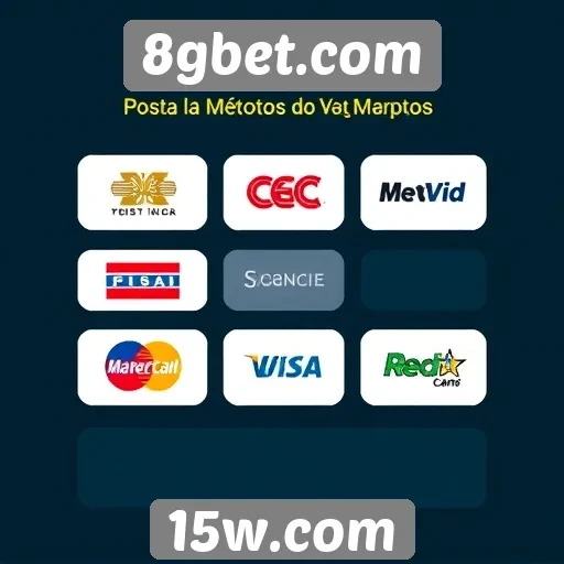 Metodos de pagamento aceitos no 8gbet
